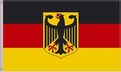 Gro�e Deutschland Flagge Fahne EM WM mit Adler