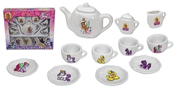 Filly Fairy Porzellan Tee-Service f�r 4 Pers. 13 tlg.