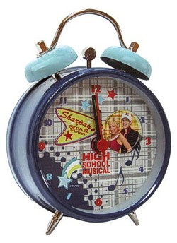 High School Musical Wecker Uhr Blau