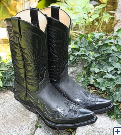 Sendra Stiefel Florentic Negro Sprinter Cuervo Schwarz