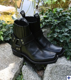Sendra Stiefelette Pull Oil Negro Blues Schwarz