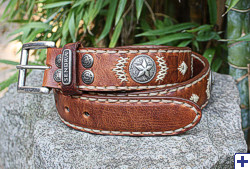 Sendra Western- Cowboy- Biker-G�rtel Evolution Tan