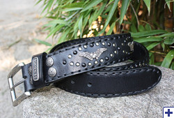 Sendra Western- Cowboy- Biker-G�rtel Negro