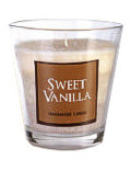 Duftkerze im Glas �Sweet Vanilla� 9 x 9 cm