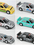 Champion Rennwagen (Metall) mit R�ckziehmotor 6er Set