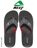 REEF Herren Sandalen Sandels HT Schwarz Grau