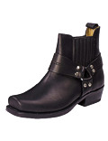 Sancho Boots Stiefelette Pull Gras Negro Schwarz