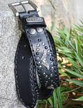 Sendra Western- Cowboy- Biker-G�rtel Negro