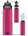 SIGG Trinkflasche 0.75 l Wide Mouth Slim Lila Purple