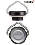 SIGG Retro-Deckel Special Top Schwarz Silber