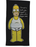 Simpsons Homer Strandtuch Handtuch Badetuch IM NOT A BATH MAN