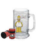 Simpsons Homer Bier Glas Bierkrug IM NOT A BATH MAN