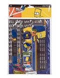Simpsons Schreibset Bart I WILL FINISH WHAT I START