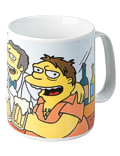 Simpsons Homer Kaffee-Kakao-Tasse am Tresen 400ml