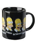 Simpsons Homer Kaffee-Kakao-Tasse Wochentage 300ml