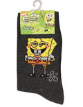 SpongeBob Socken Motiv 1 Grau