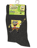 SpongeBob Socken Motiv 3 Grau