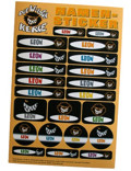 Wilde Kerle Namensticker - Leon