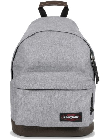 Eastpak Rucksack mit Lederboden »Wyoming« Sunday Grey Grau