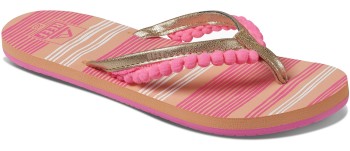 REEF Girls Kinder-Sandalen Sandels »AHI« Pom Pom Pink Gr.31/32