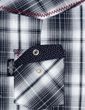 Stars & Stripes Damen Westernbluse »LARISSA«