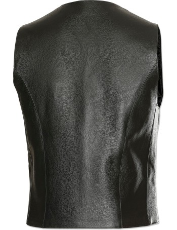 Stars & Stripes Herren Weste Leder »W-01« Gr.M