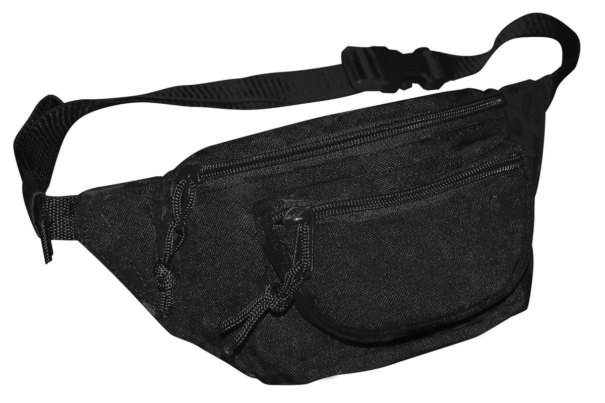 Bauchtasche Doggy Bag Gürteltasche Hüfttasche ca. 3 L Army Schwarz