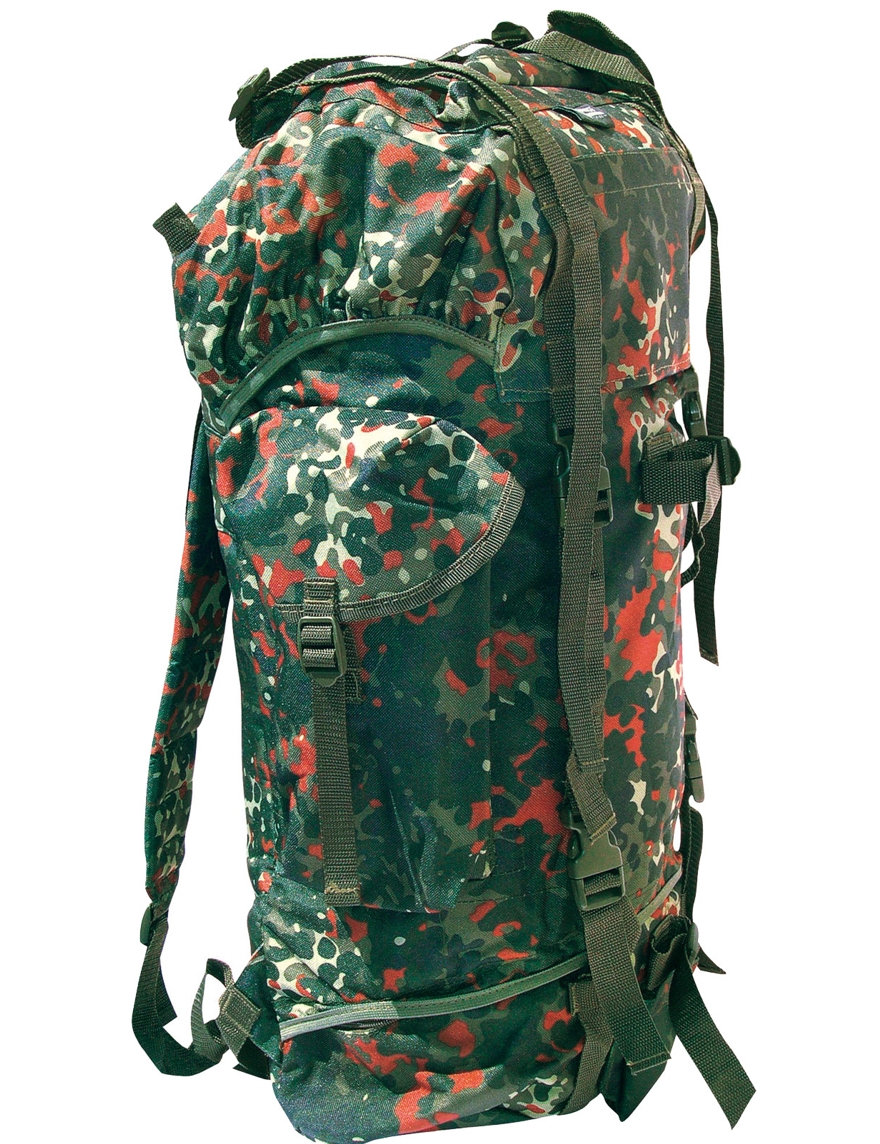 BW Einsatzrucksack Trekking-Rucksack Bundeswehr Wander-Rucksack BW-Flecktarn