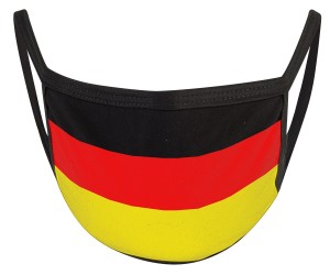 Mund Nasen Maske 2lagig »Deutschland«