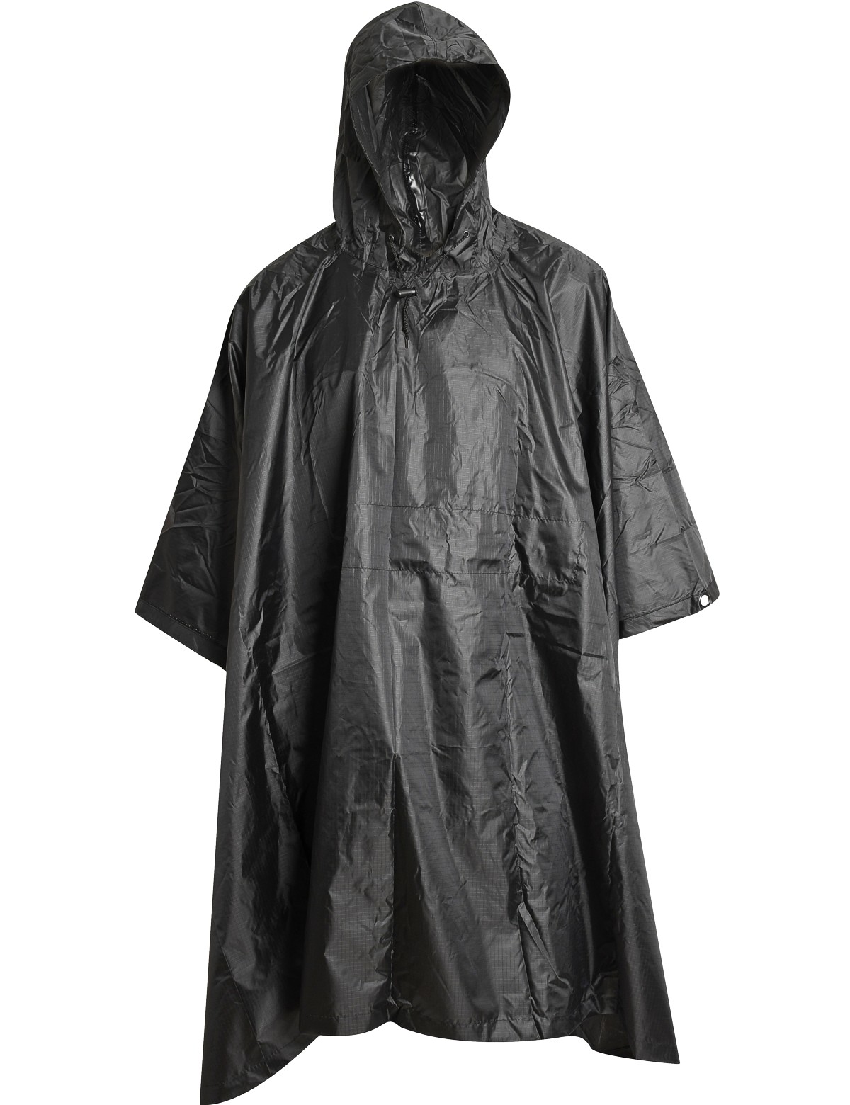 Poncho Regenponcho Schwarz