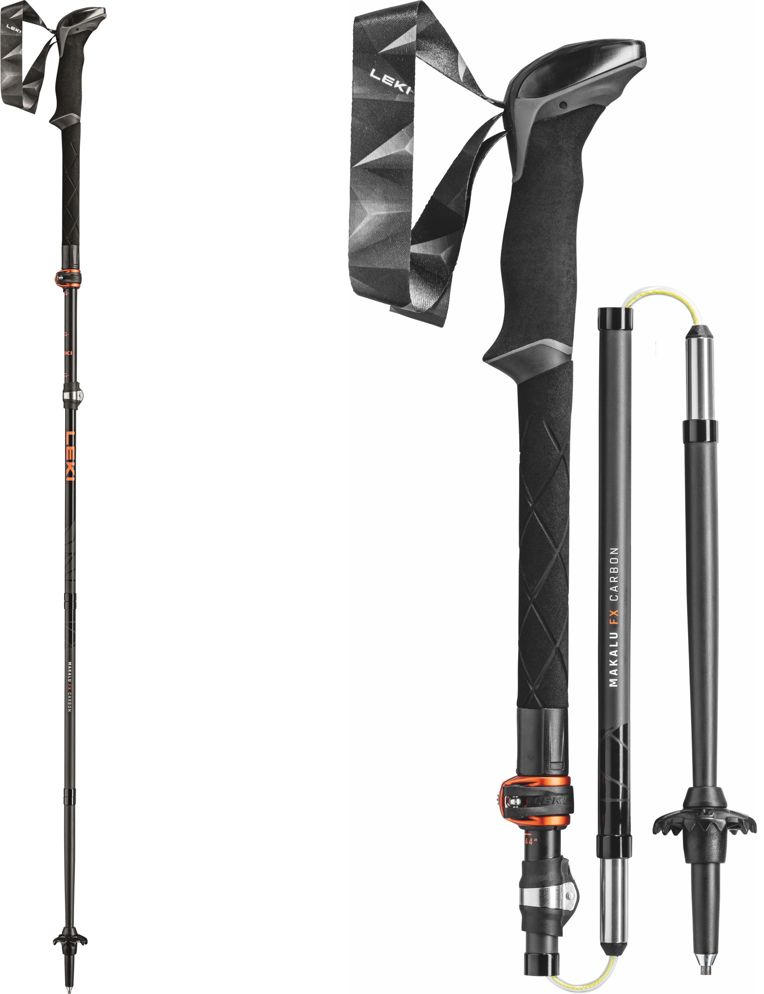 LEKI Trekkingstöcke Faltstöcke Wanderstöcke »Makalu FX Carbon«