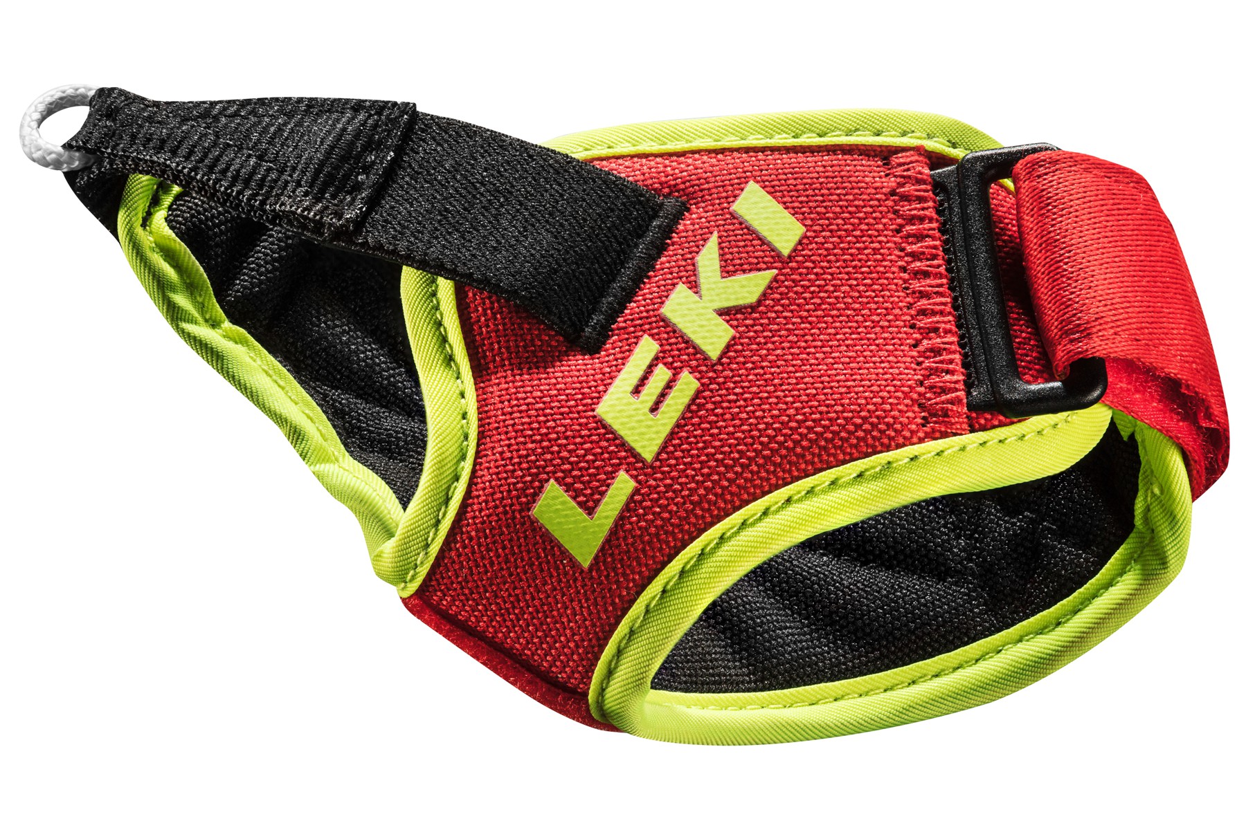 LEKI Ski Alpin Schlaufe »Trigger S Vario« Red-Neonyellow Gr. S-M-L (1 Paar)