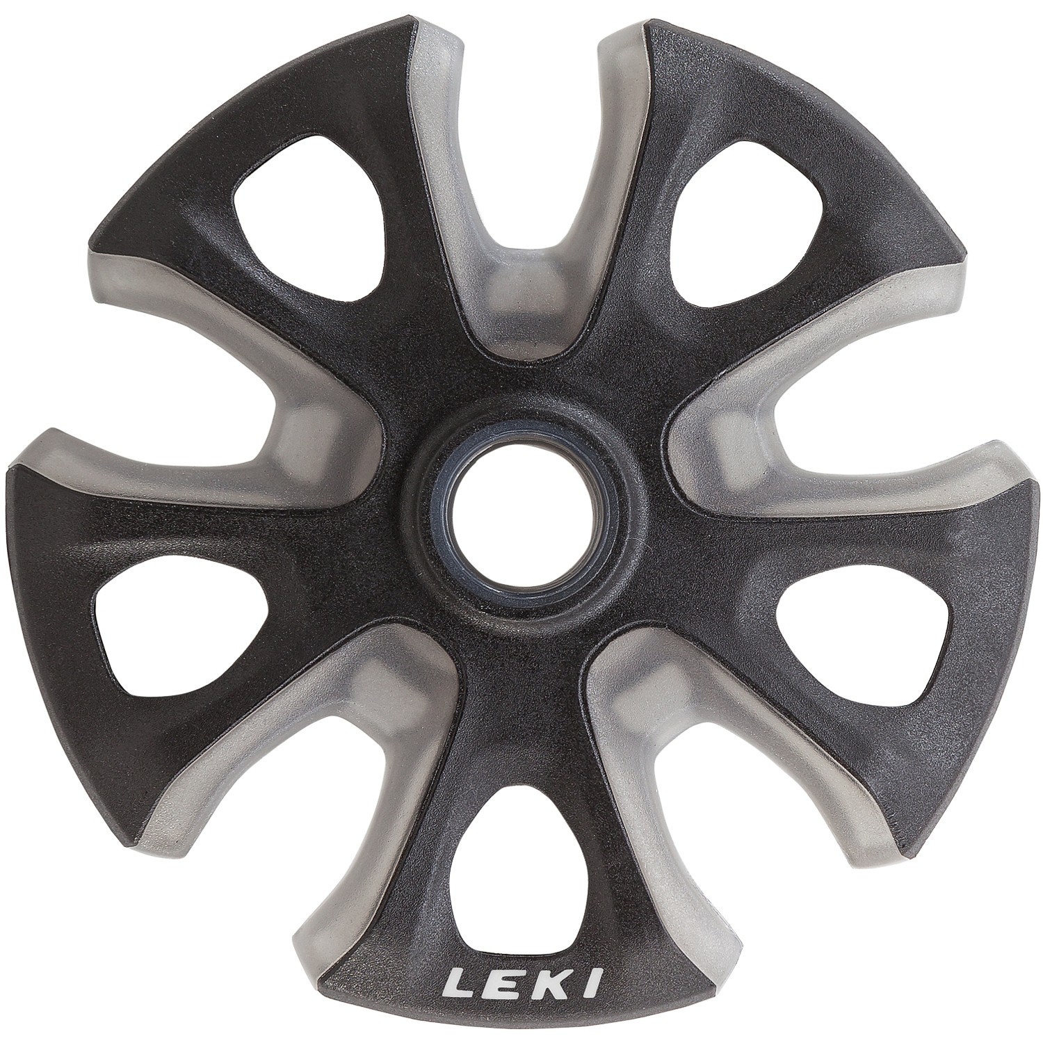 LEKI Tourenteller »Big Mountain Basket« Ø 95mm Schwarz Grau (1 Paar)