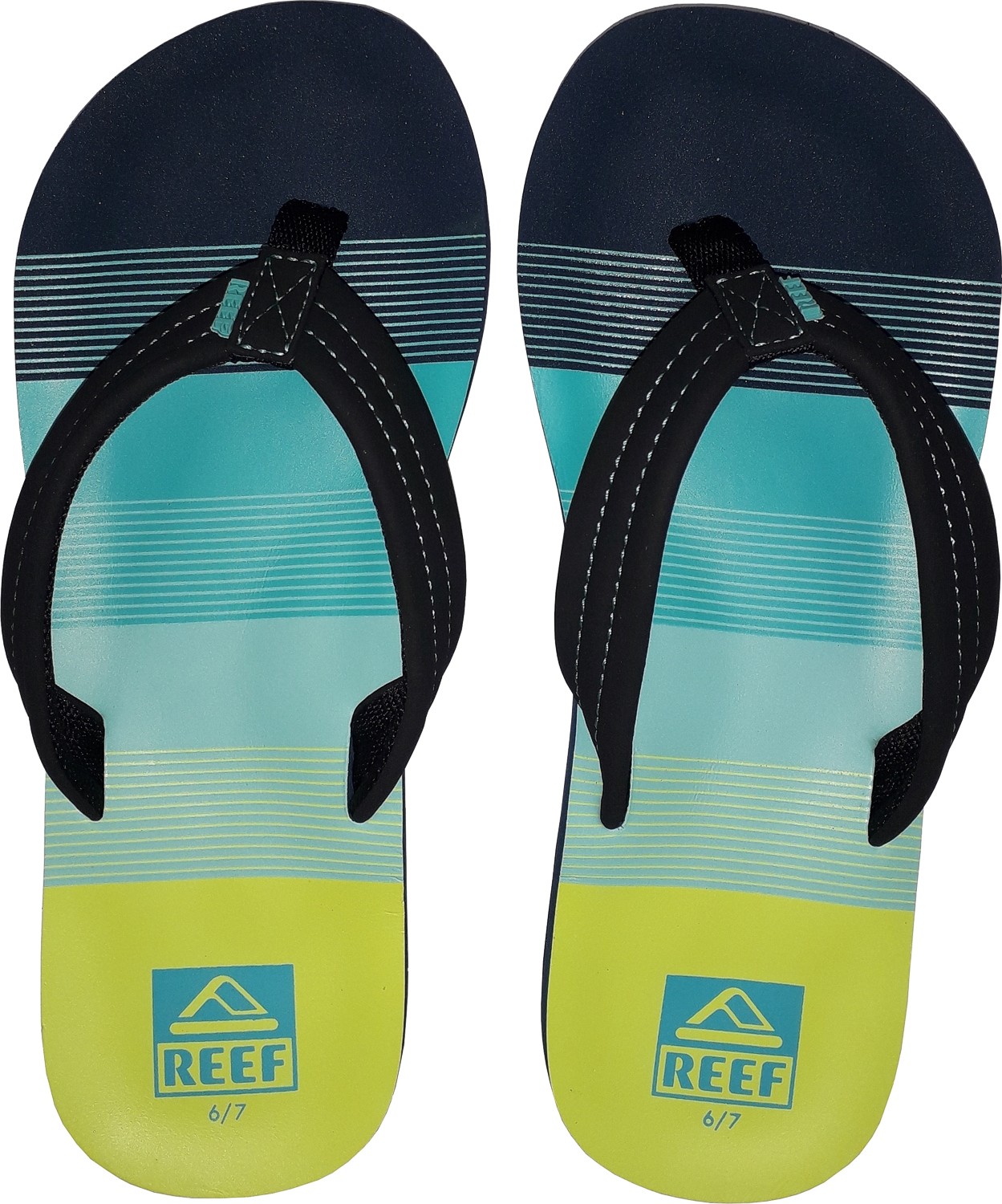 REEF Boys Kinder-Sandalen Sandels »LITTLE KIDS AHI« Aqua Green