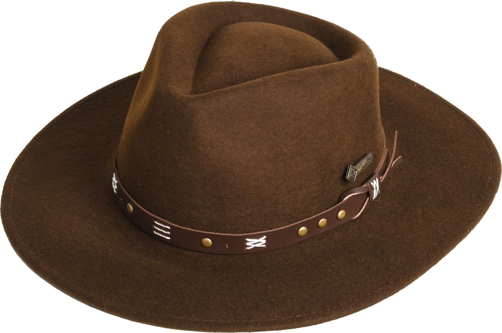 Scippis Wollhut »Emerald« Brown Braun