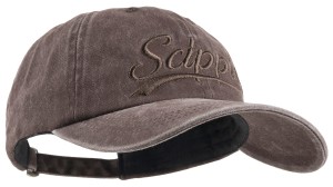 Scippis Baseball-Cap »Scippis Schriftzug« Braun