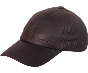 Scippis Leder Cap One-Size Braun