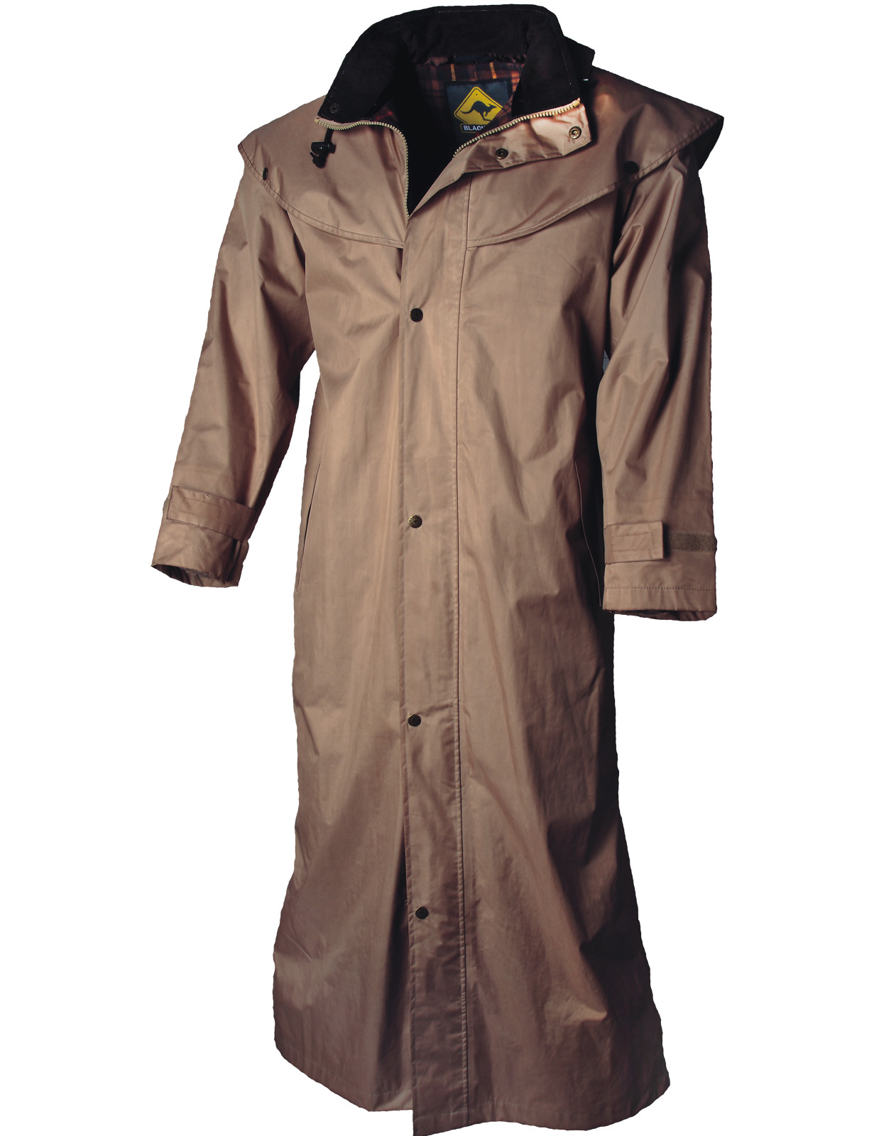 Black Roo »Stockman Coat« Mantel für Cowboys Biker BEIGE Gr.XXL