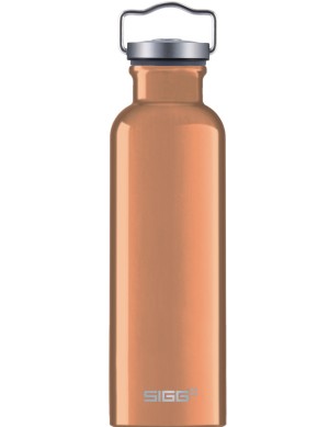 SIGG Trinkflasche 0.75 l ALU »Original« Drehverschluss Tragebügel Copper