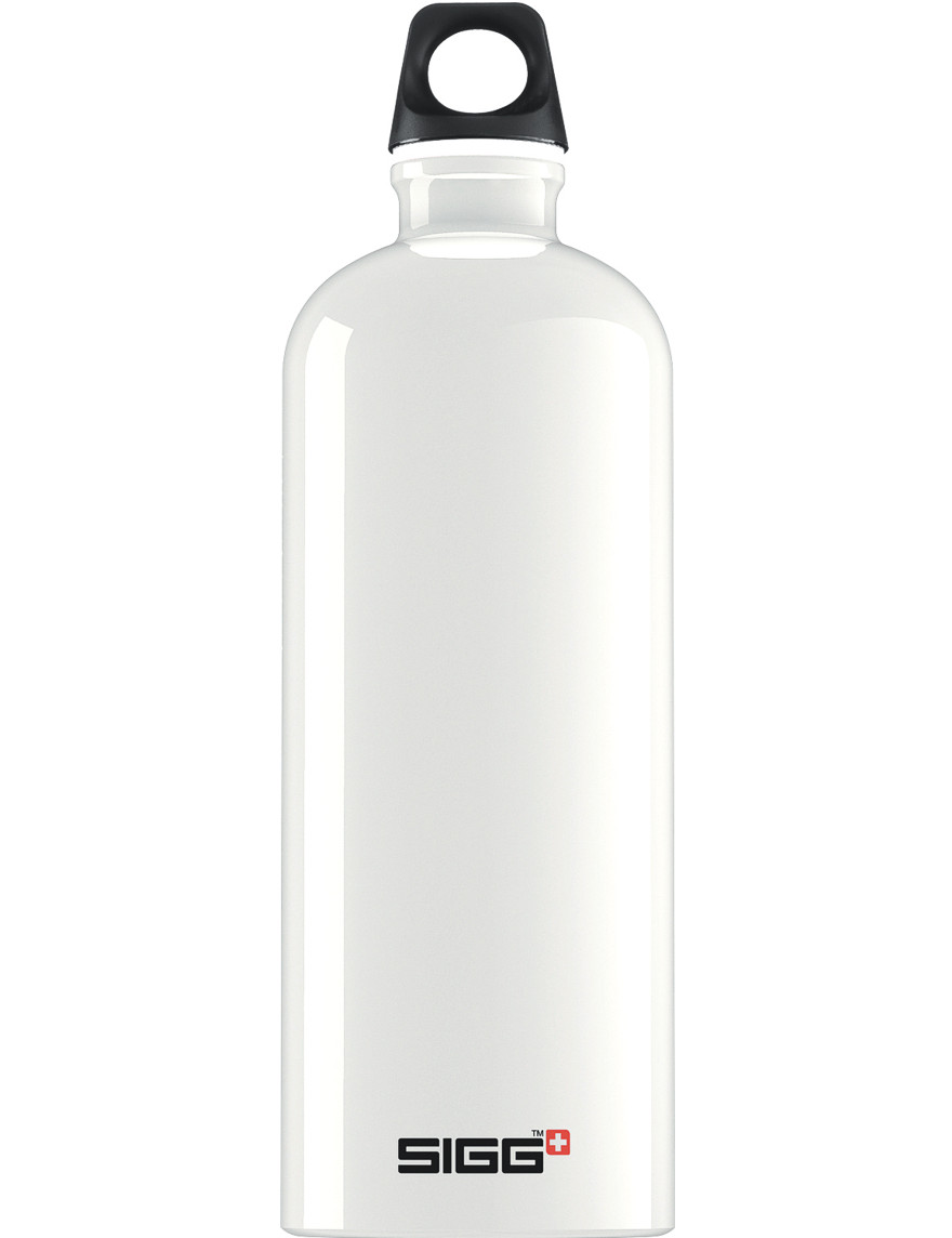 SIGG Trinkflasche 1.0 l ALU »Traveller« Weiß