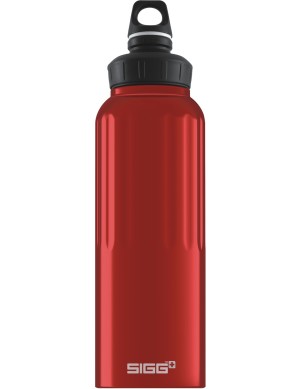 SIGG Trinkflasche 1.5 l WMB ALU »Traveller« Dark Red Dunkelrot