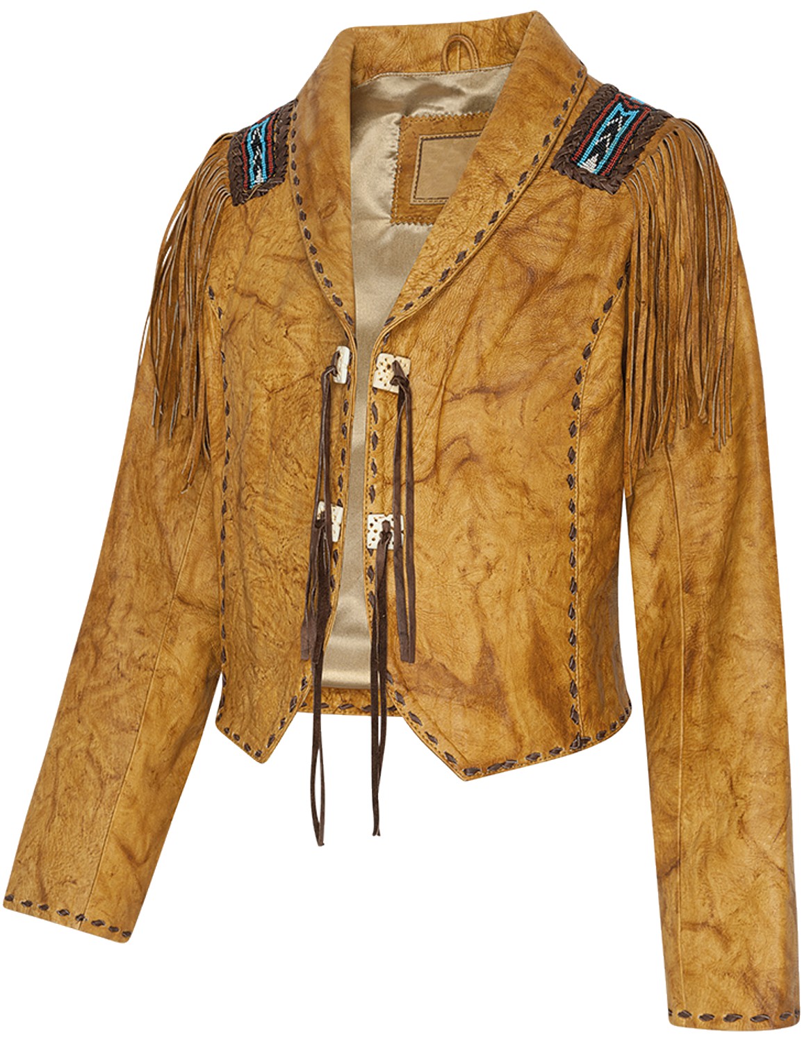 Stars & Stripes Western Lederjacke »AZTECA«