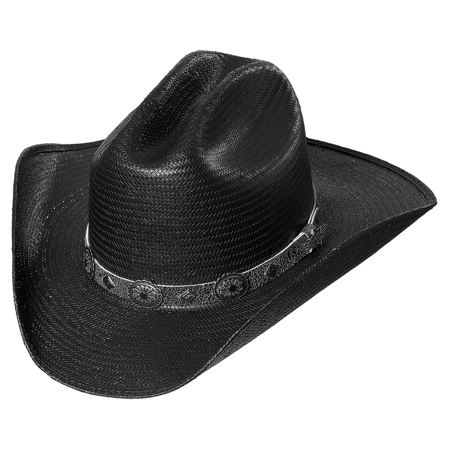 Stars & Stripes Strohhut »BRONX« Schwarz