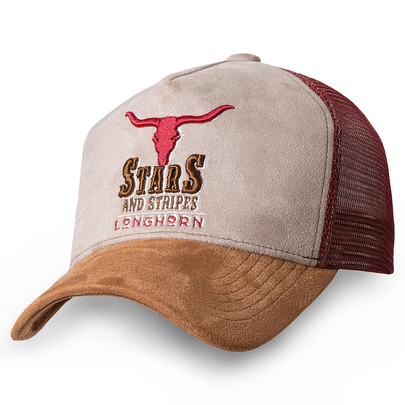 Stars & Stripes Basecap Truckercap Cap »Longhorn«