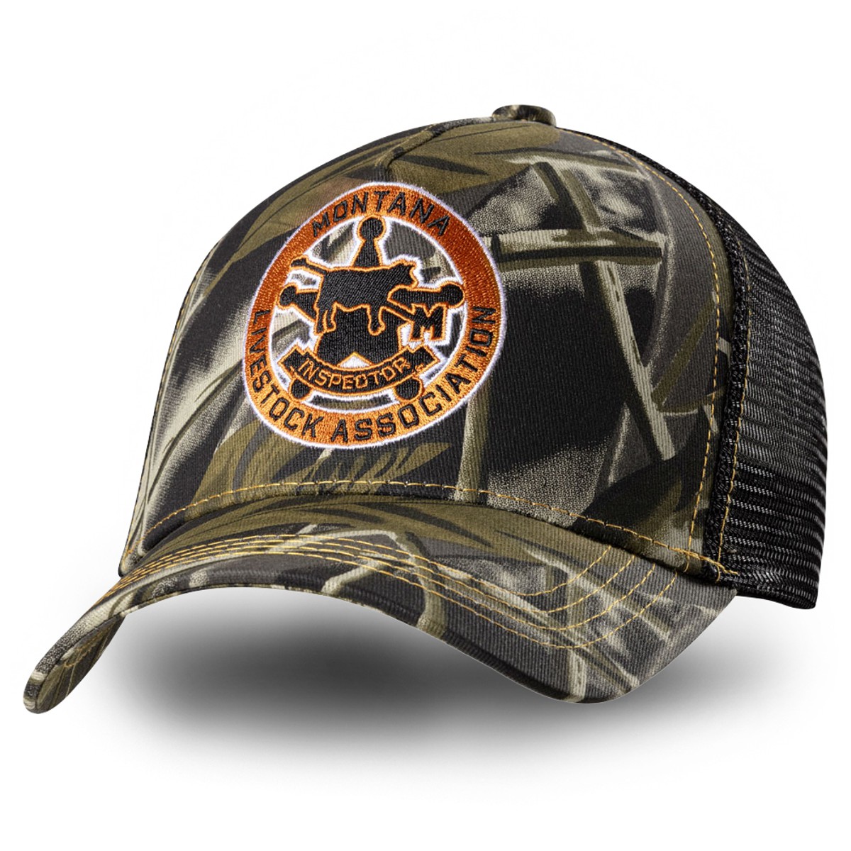 Stars & Stripes Basecap Truckercap Cap »YELLOWSTONE 04«