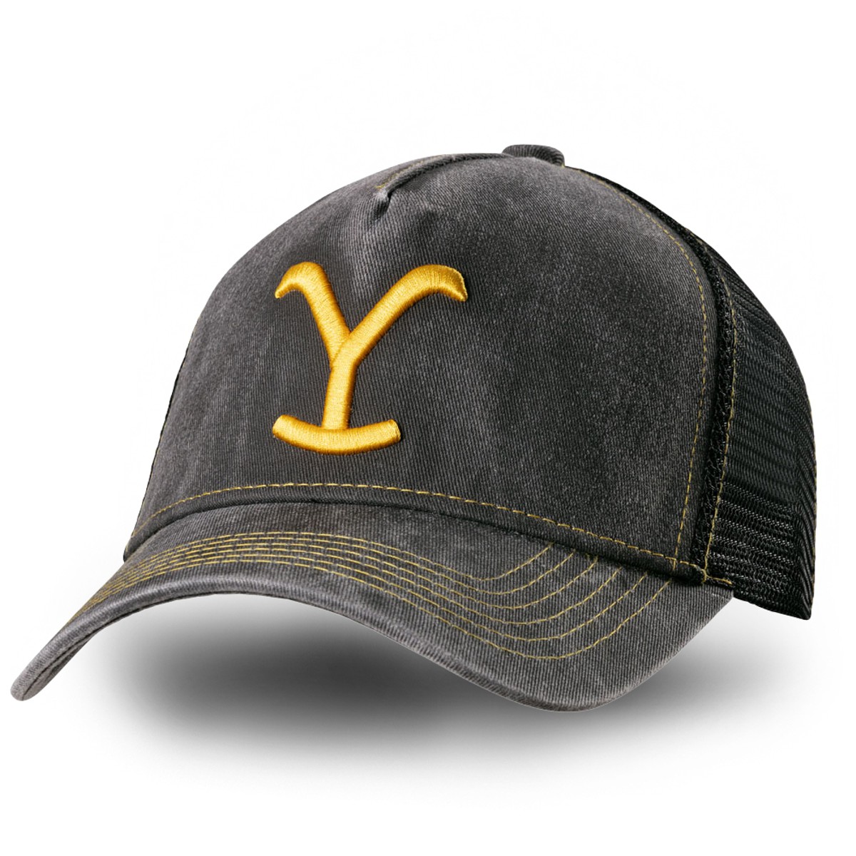 Stars & Stripes Basecap Truckercap Cap »YELLOWSTONE 12«