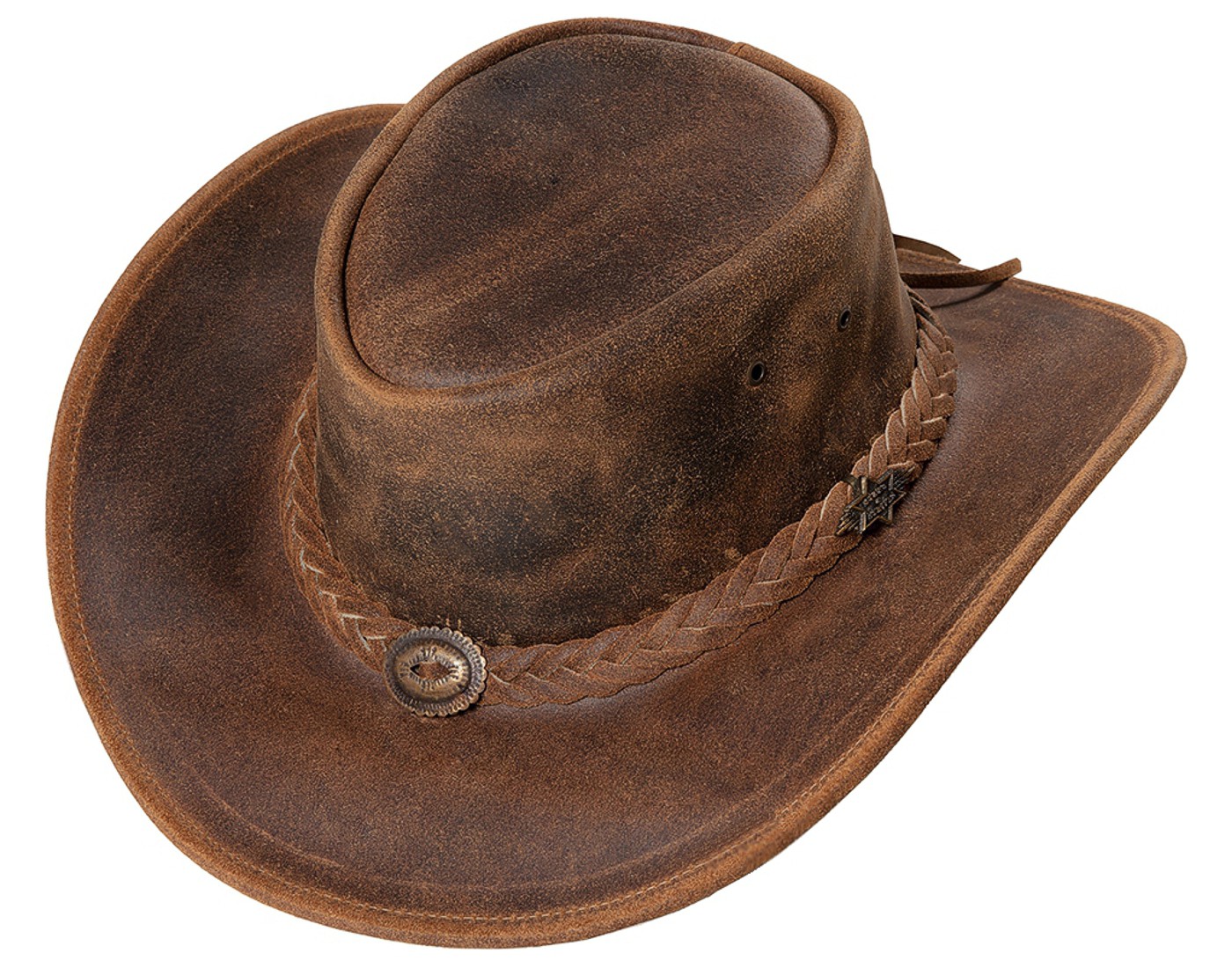 Stars & Stripes Lederhut »Crazy Horse«