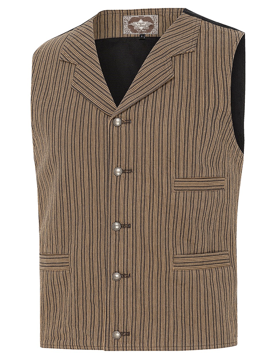 Stars & Stripes Western Old-Style Weste »EARL«