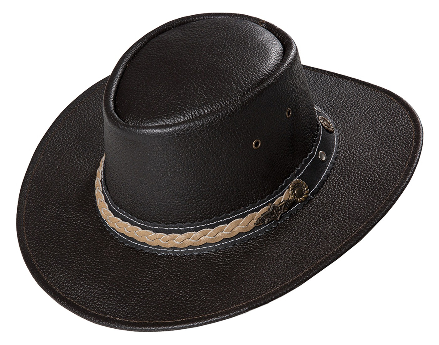 Stars & Stripes Lederhut »Miles«