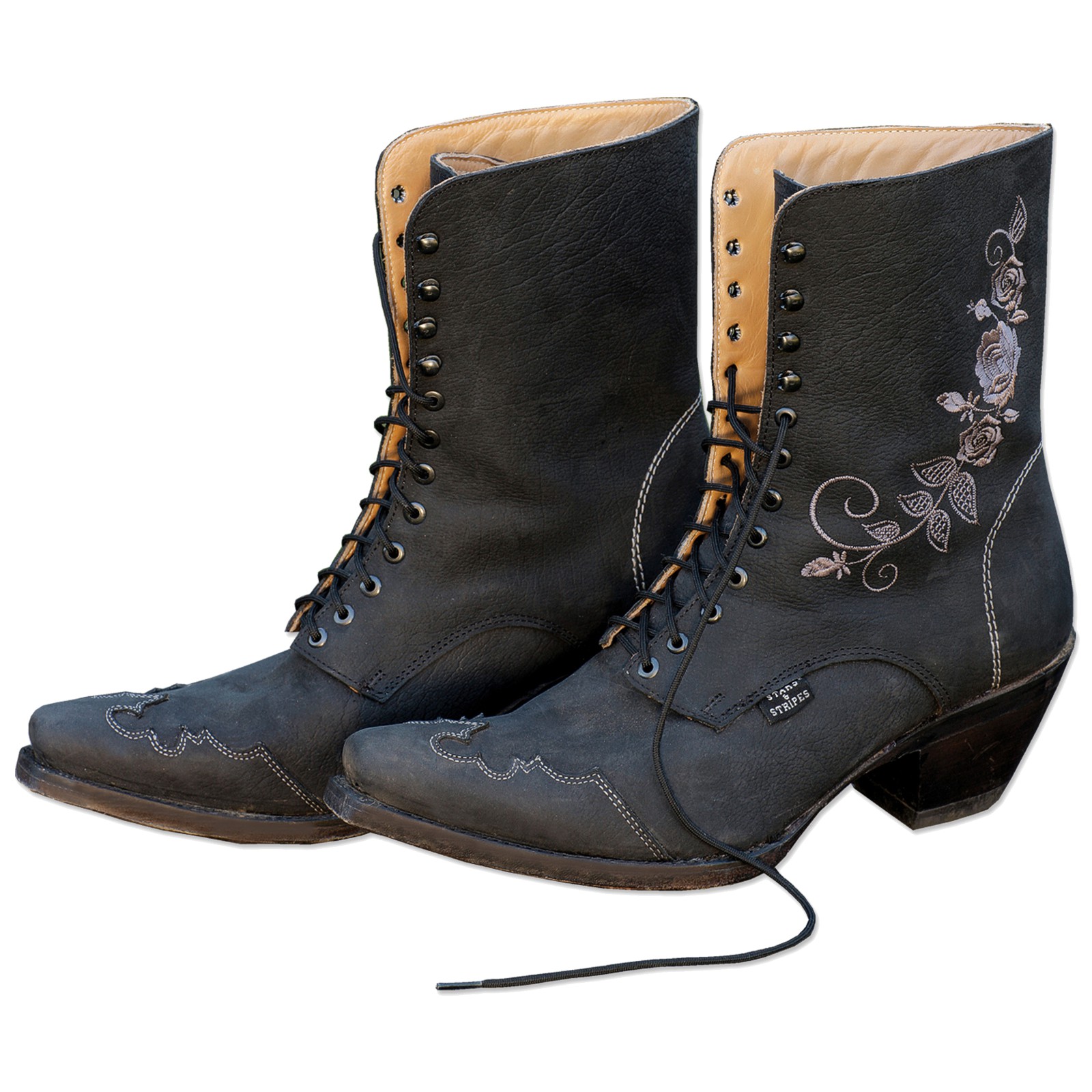 Stars & Stripes Damen Stiefel Western Boots »ROSI« Schwarz